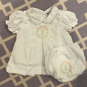 Christmas Blouse & Bloomers with “G”